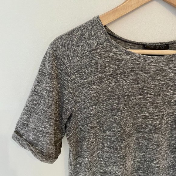 Heathered Grey Topshop T-Shirt Dress - Picture 2 of 3